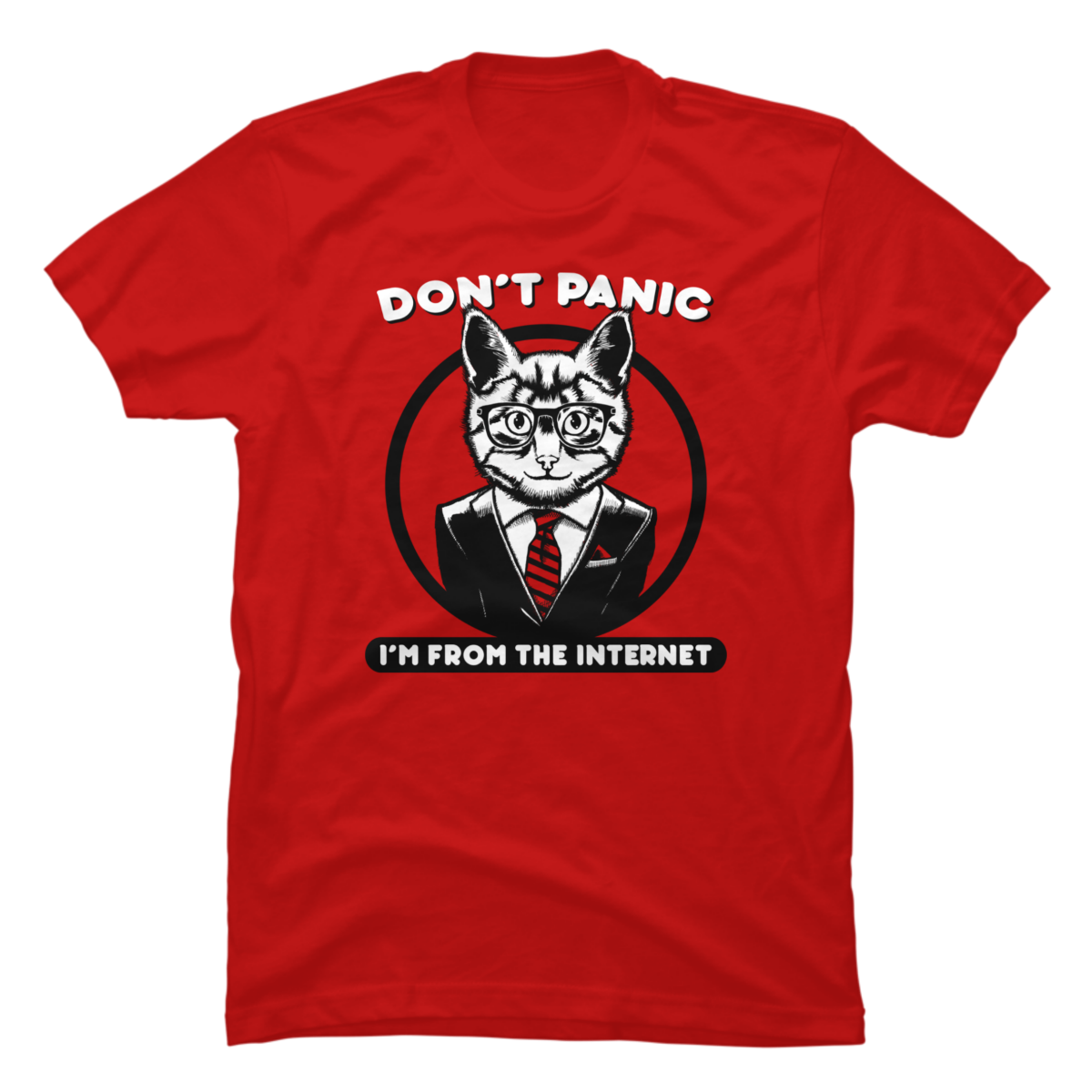 don t panic shirt